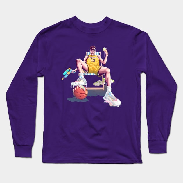 Austin Reaves Long Sleeve T-Shirt by Dystopianpalace